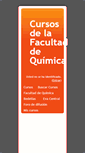Mobile Screenshot of cursos.quimica.fq.edu.uy